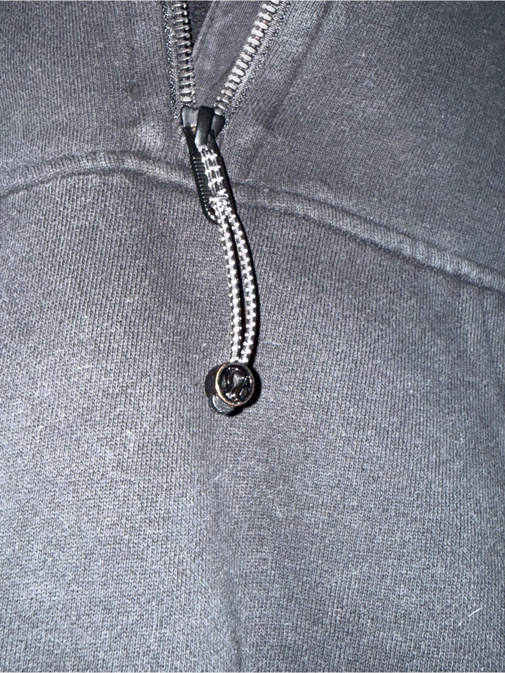 lululemon athletica Black Cropped Half-Zip Hoodie - Picture 2 of 4